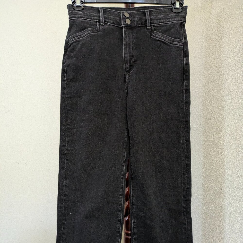 Ann Taylor Easy Straight Black Jeans Pants Women’s Size 4 Classic Fit
